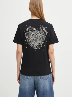 Carhartt WIP t-shirt bawełniany W' S/S Hearts Of Hartts T-S damski kolor czarny I035477.89XX