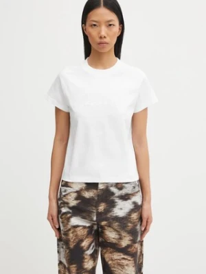 Carhartt WIP t-shirt bawełniany W' S/S Ray T-Shirt damski kolor biały I035529.02XX