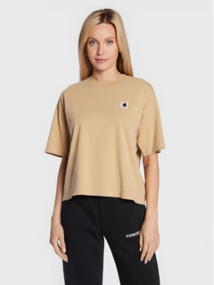 Carhartt WIP T-Shirt Nelson I029647 Beżowy Relaxed Fit