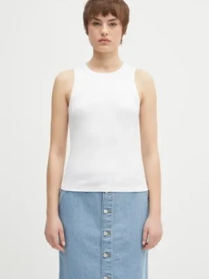 Carhartt WIP top Philips A-Shirt kolor biały I034624