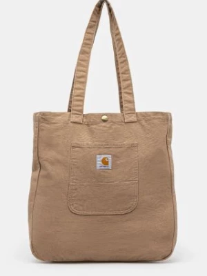 Carhartt WIP torebka bawełniana Bayfield Tote kolor beżowy I031403.2FS02