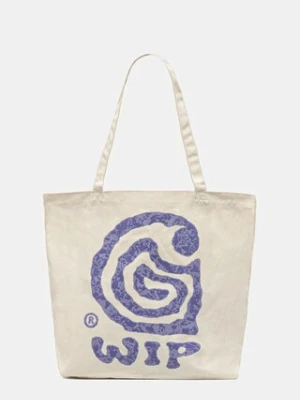 Carhartt WIP torebka bawełniana Canvas Graphic Tote kolor beżowy I033975.34HXX