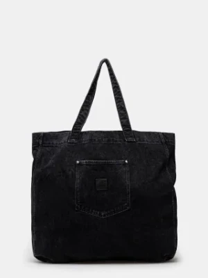 Carhartt WIP torebka bawełniana Rivet Tote Bag kolor czarny I034324.8906