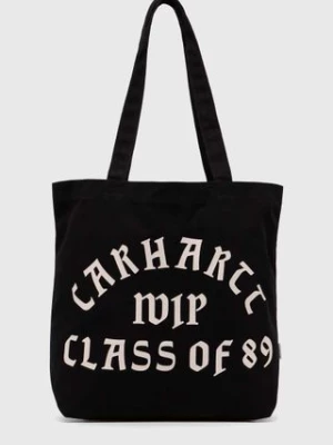 Carhartt WIP torebka Canvas Graphic Tote kolor czarny I031597.28HXX