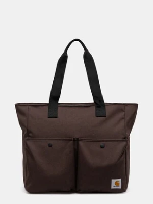 Carhartt WIP torebka Jake Tote Bag kolor brązowy I035346.33HXX