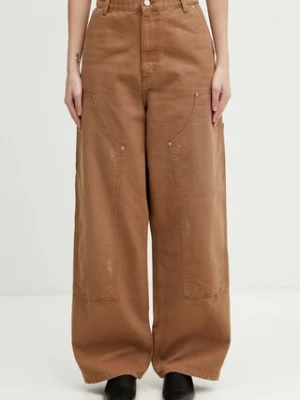 Carhartt WIP W Brandon Double Knee Pant spodnie cargo bawełniane damskie