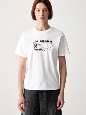 Carhartt WIP W / Bumper Sticker T-shirt bawełniany damski