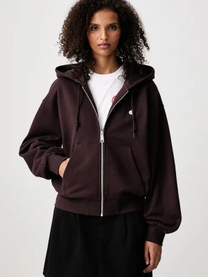 Carhartt WIP W Hooded Casey bluza rozpinana z kapturem bawełniana damska