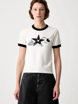 Carhartt WIP W / Outlaw Star Ringer T-shirt bawełniany damski