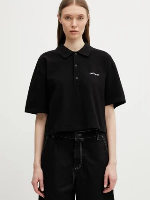 Carhartt WIP W' S/S Carhartt Script Polo TS polo bawełniane damskie