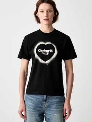 Carhartt WIP W S / S Spray Heart T-shirt bawełniany damski