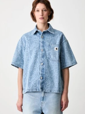 Carhartt WIP W / Snake Lovilia koszula bawełniana damska
