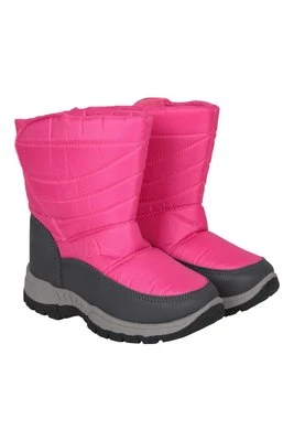 Caribou Junior - śniegowce dziecięce - Pink Mountain Warehouse