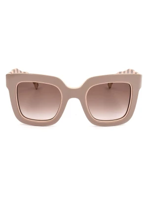 Carolina Herrera Damskie okulary przeciwsłoneczne w kolorze beżowym rozmiar: 50
