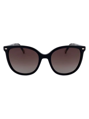 Carolina Herrera Damskie okulary przeciwsłoneczne w kolorze czarno-brązowym rozmiar: 55