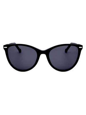 Carolina Herrera Damskie okulary przeciwsłoneczne w kolorze czarno-granatowym rozmiar: 57