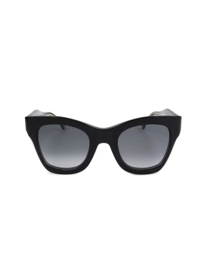 Carolina Herrera Damskie okulary przeciwsłoneczne w kolorze czarno-niebieskim rozmiar: 50