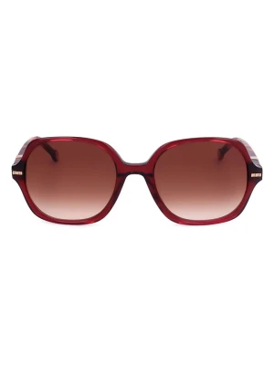 Carolina Herrera Damskie okulary przeciwsłoneczne w kolorze czerwonym rozmiar: 55