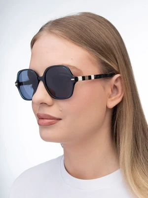Carolina Herrera Damskie okulary przeciwsłoneczne w kolorze granatowym rozmiar: 55