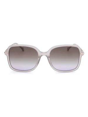 Carolina Herrera Damskie okulary przeciwsłoneczne w kolorze kremowo-szarym rozmiar: 55
