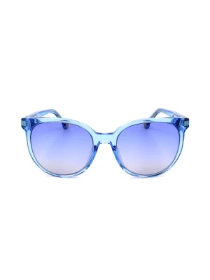 Carolina Herrera Damskie okulary przeciwsłoneczne w kolorze niebieskim rozmiar: 54