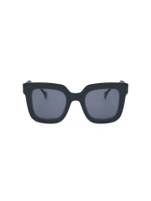 Carolina Herrera Damskie okulary przeciwsłoneczne w kolorze niebiesko-granatowym rozmiar: 50