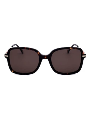 Carolina Herrera Damskie okulary przeciwsłoneczne w kolorze złoto-brązowym rozmiar: 55