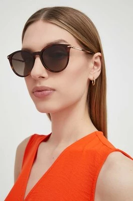 Carolina Herrera okulary przeciwsłoneczne damskie kolor brązowy HER 0230/S