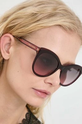 Carolina Herrera okulary przeciwsłoneczne damskie kolor brązowy HER 0175/S