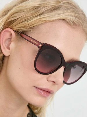 Carolina Herrera okulary przeciwsłoneczne damskie kolor brązowy HER 0175/S