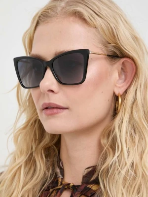 Carolina Herrera okulary przeciwsłoneczne damskie kolor czarny HER 0180/S