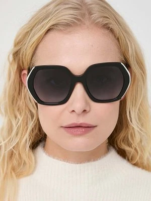 Carolina Herrera okulary przeciwsłoneczne damskie kolor czarny HER 0181/S