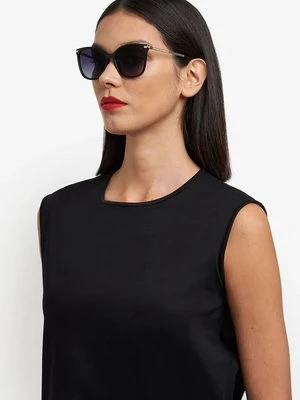 Carolina Herrera okulary przeciwsłoneczne damskie kolor czarny HER 0261/G/S