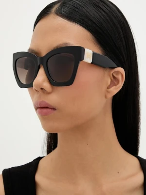 Carolina Herrera okulary przeciwsłoneczne damskie kolor czarny HER 0327/S