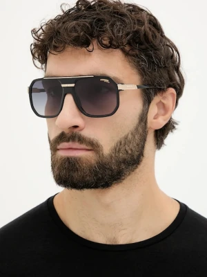 Carrera okulary przeciwsłoneczne męskie kolor czarny CARRERA 1077/S