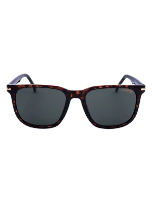 Carrera Okulary przeciwsłoneczne unisex w kolorze brązowo-granatowym rozmiar: 54