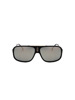 Carrera Okulary przeciwsłoneczne unisex w kolorze złoto-czarno-szarym rozmiar: 64