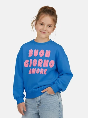Cars Bluza "Lyncy" w kolorze niebieskim rozmiar: 164
