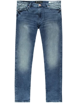 Cars Jeans Dżinsy "Anonca" - Tapered fit - w kolorze niebieskim rozmiar: W27/L34