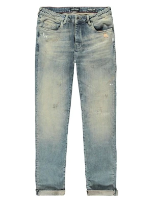Cars Jeans Dżinsy "Hurricane" - Tapered fit - w kolorze błękitnym rozmiar: W32/L32