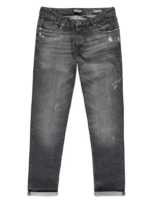 Cars Jeans Dżinsy "Hurricane" - Tapered fit - w kolorze ciemnoszarym rozmiar: W34/L34