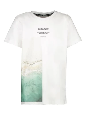 Cars Jeans Koszulka "Harv" w kolorze białym rozmiar: XL