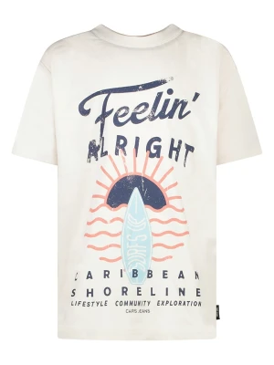 Cars Koszulka "Tyros" w kolorze białym rozmiar: 128