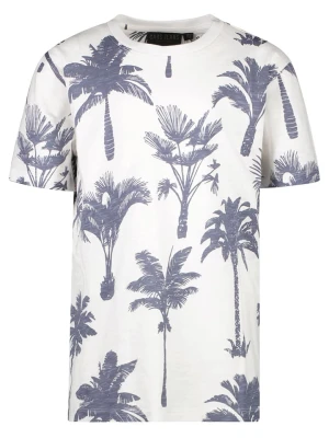 Cars Koszulka "Waswa" w kolorze biało-niebieskim rozmiar: 128