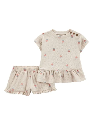 carter's 2-częściowy zestaw w kolorze beżowym rozmiar: 86