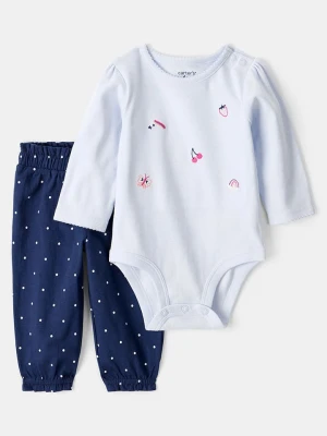 carter's 2-częściowy zestaw w kolorze błękitno-granatowym rozmiar: 86