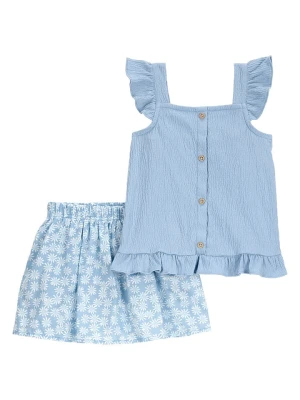 carter's 2-częściowy zestaw w kolorze błękitnym rozmiar: 92