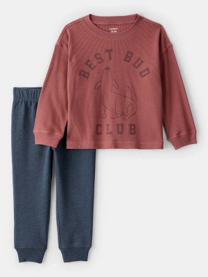 carter's 2-częściowy zestaw w kolorze czerwono-granatowym rozmiar: 98