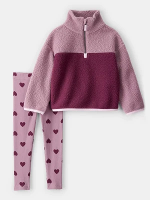 carter's 2-częściowy zestaw w kolorze fioletowym rozmiar: 110