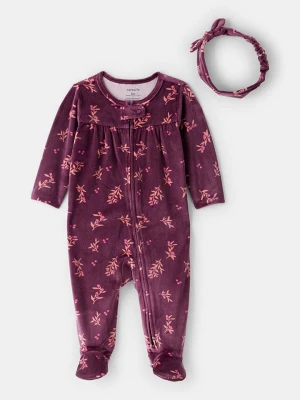 carter's 2-częściowy zestaw w kolorze fioletowym rozmiar: 68